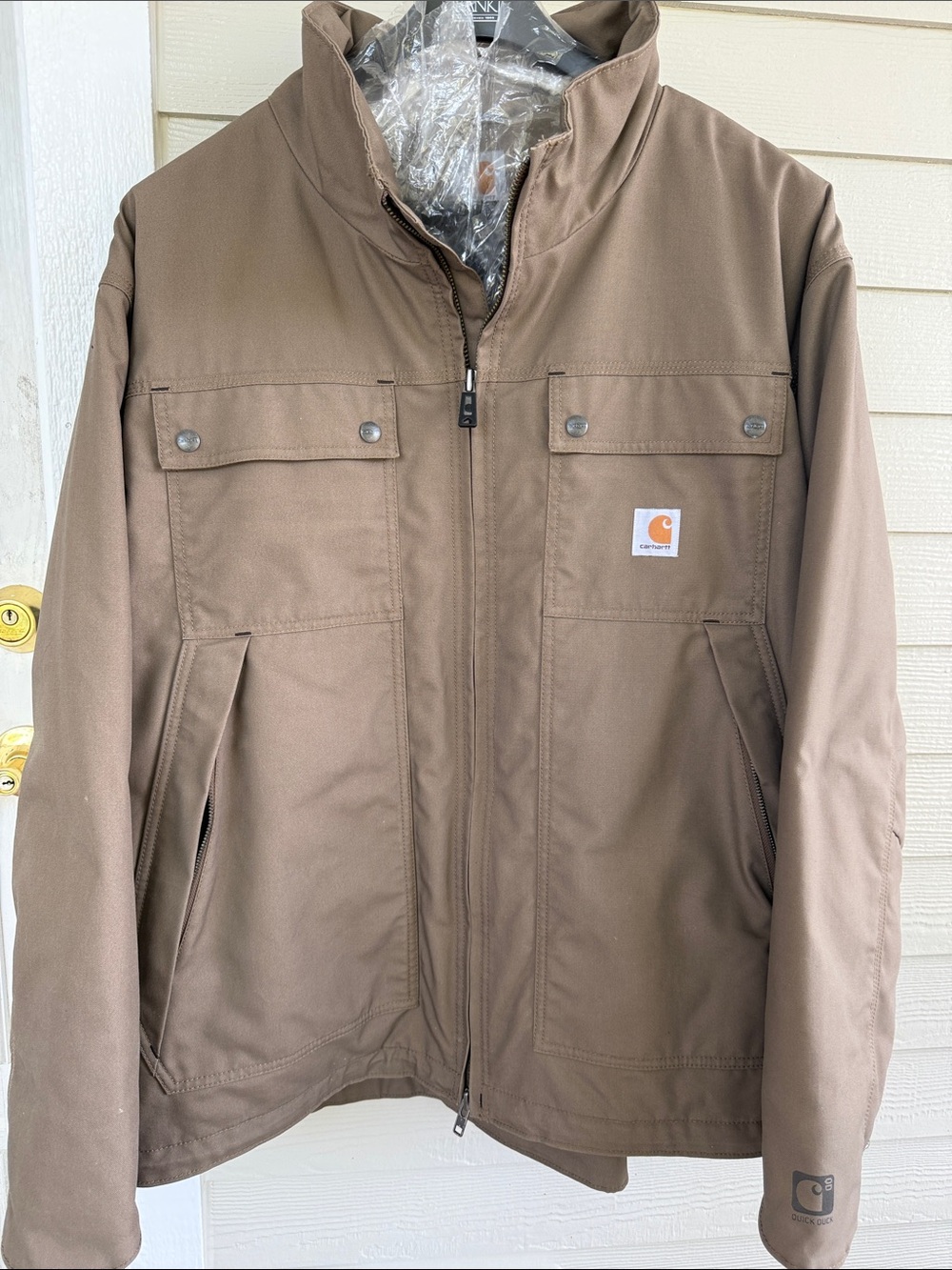 Carhartt Men's Jefferson
Traditional Quick Duck Jacket
Large Canyon Brown